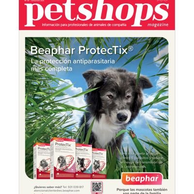 Revista con información para profesionales de animales de compañía