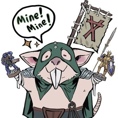 2021年からwarhammerのミニチュアを集めていて、最近ゲームを始めました。