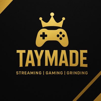 👑 Crowned in Black & Gold 🎮 Creating, Streaming, Leveling up Not handmade. Not custom-made. I’m Taymade.