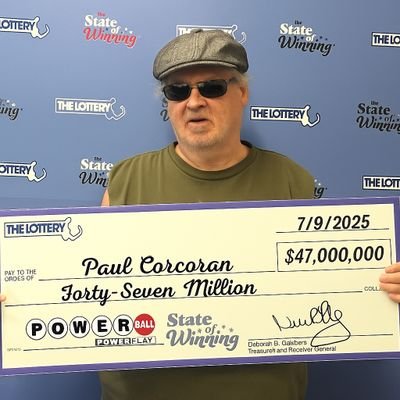 I'm Paul Corcoran, lucky winner of $47M Powerball. Grateful for this blessing, I’m giving back with a personal giveaway to support others and spread positivity.
