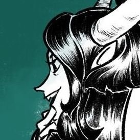 @TricksterVamp 's aret account i try to retweet any art that i can !! Art gallery. i do not Give a fuck about this accounts layout