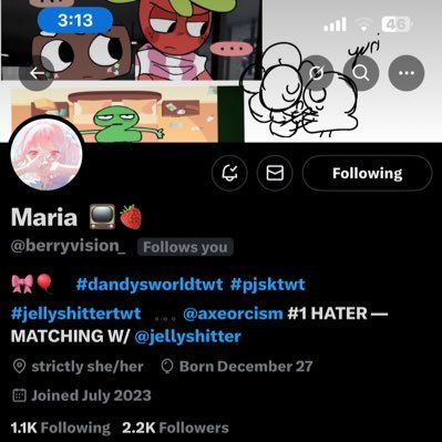 @berryvision_ ‘s HATE acc / posts daily maybe / Mains: @ILOVEMOONSHELL - no emoji / @jellyshitter -2️⃣/ @luxicusluxifer - 💡