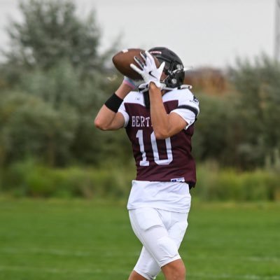 CoopTychsen10's profile picture. 5’8” 125lbs Football wr/db | Class of 2030 3.5gpa | instagram: cooper_t_1011 |