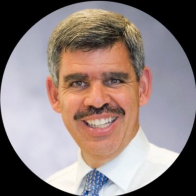 President, Queens' College, Cambridge Uni. Allianz Advisor. Gramercy Chair. Wharton Prof. Lauder Sr Fellow. Chair of UnderArmour Board. Former Pimco CEO/co-CIO.