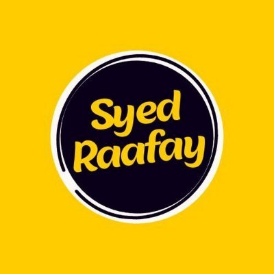 SyedRaafay110's profile picture. I’m Syed Raafay, a passionate YouTuber and digital creator who loves sharing educational, informative, and inspiring content with my audience.