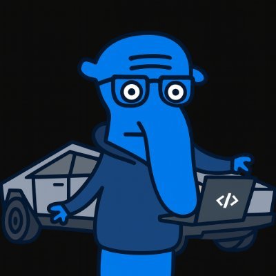 Vibe-coding $10 k → Cybertruck (or zero).
Documenting running crypto algos as an autist
I track holder counts