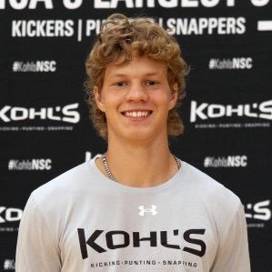 4 ⭐️ P/K (Kohl’s) | C/O 2026 | Marple Newtown HS (PA) | #19 | Melbourne, Australia 🇦🇺| 4.0 GPA | 5’10” 155 lbs | CAL HM Punter | Email: kyanchisnall@gmail.com
