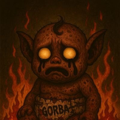 🗑️ $GORBA — Forged in rugs.
Fed by blood.
He crawled from the corpses of dead coins.
Now he rips through the market with claws of revenge.
No mercy.