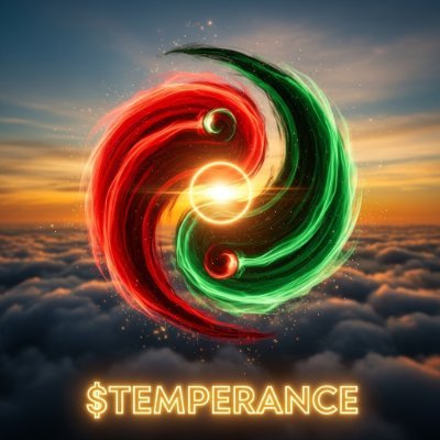 Balance is the ultimate alpha. Too much greed burns. Too much fear kills. Only $TEMPERANCE survives the cycle.