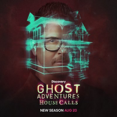 NEW SEASON #GhostAdventures House Calls Aug 20th on @discovery @hobmax Owner/Curator @HuntedMuseum