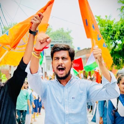 State Executive Committee Member @abvpbraj | Unit Secretary @abvp_uoa | Ex-𝐃𝐢𝐬𝐭𝐫𝐢𝐜𝐭 𝐜𝐨-𝐜𝐨𝐧𝐯𝐞𝐧𝐞𝐫 𝐀𝐁𝐕𝐏 𝐒𝐡𝐚𝐡𝐣𝐚𝐡𝐚𝐧𝐩𝐮𝐫 | ✨