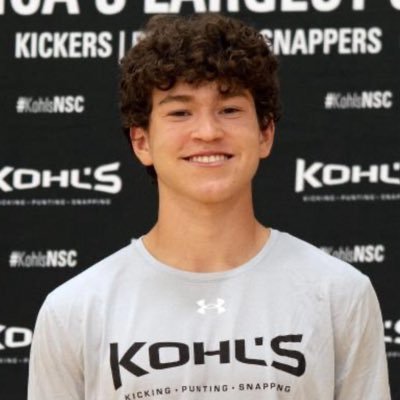 C/O 2028 K/P || 4.5 ⭐️ @chris_sailer #15 in 🇺🇸 || 4 ⭐️ @kohlskicking || Parkview HS football || GPA 4.0