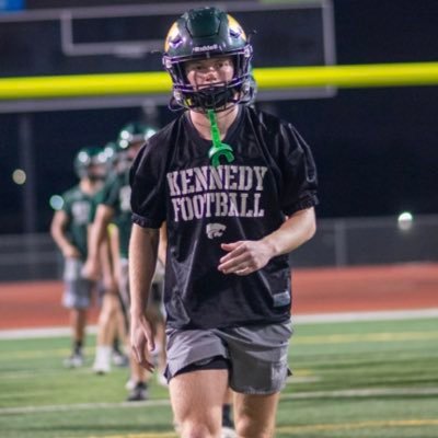2026 | RB/WR/DB/Hybrid | #3 | 5’10 165 lbs | CR Kennedy High School | 100/200m Sprinter | 4.49 Laser 40 Yard | 4.0 GPA | Email: 26kmastin@crschools.us