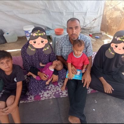 shady_jwd29140's profile picture. We are a family of six, suffering from displacement, violence, and hunger. We kindly ask for help to leave the country to any safe plac