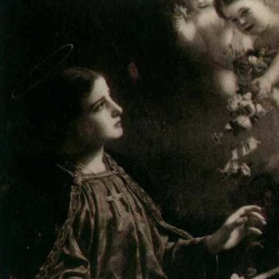 Roman Catholic. Blessed be God. Ave Maria. Sanctus Peter & Sancta Cecilia, ora pro nobis.