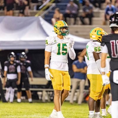 Pensacola Catholic High School🔰C/o 2028 | 6’4 230 | Edge/DE/TE | P/SS/3B/OF | 4.25 GPA | 850.450.1965 | jacobsbates@icloud.com