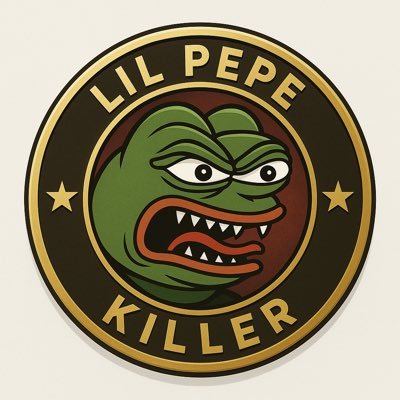 LilPepeKiller's profile picture. Lil Pepe Killer is a high-energy meme token designed to capitalize on the viral hype of the meme coin market.