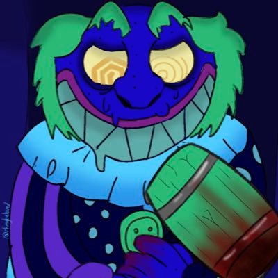 MONTY SPIRIT HALLOWEEN NUMBER 1 FAN | number 2 rated mettakaard shipper 1997 | pfp by me :0) | #yumetwt #tragicarnie
