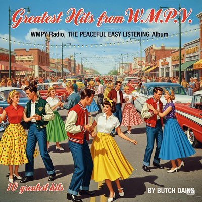 Welcome ! This is Butch Dains at W.M.P.Y. WMPY always clean, never nasty or mean. Retro vibes music with a peaceful easy feeling Station now on Pandora . ☮️🎶