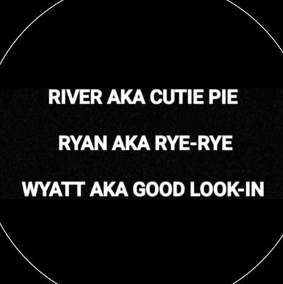 I AM PROUD OF
RYAN REES🖤 RIVER REES💚
WYATT HANSMAN💛
NIK DERIAN💝BLAKET💖
THE PARANORM FILES❤️🔥
SAM❤️
COL💞
THE BOYS💙
G G F🧡
THE CONSPIRACY FILES💌.