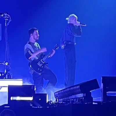 had the best time at Linkin park concert in Nashville August 21 got to interact with Emily in heavy is the crown VIP