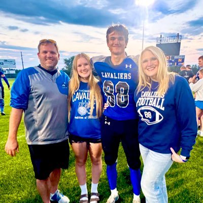 Husband, Dad of 2,recently retired “Get Back”middle school football coach at St. Thomas More.