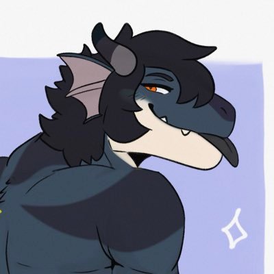 mintythederg's profile picture. 25 | taken | in need of furry friends 🥹 | DRAGON SHARK | certified good boy | 🔞 | PFP by @strawshibe | suit head by @lightningtoast7