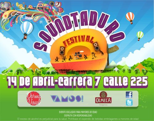 soundtaduro's profile picture. Soundtaduro festival es un espacio donde se conjuga la autenticidad de las propuestas musicales colombianas con los nuevos sonidos de vanguardia.