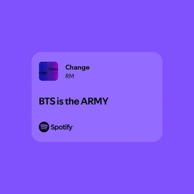 Bangtan⁷ Saved Me 💜🪐
(7-1=0)
Sweet Home- @BTS_twt 💜