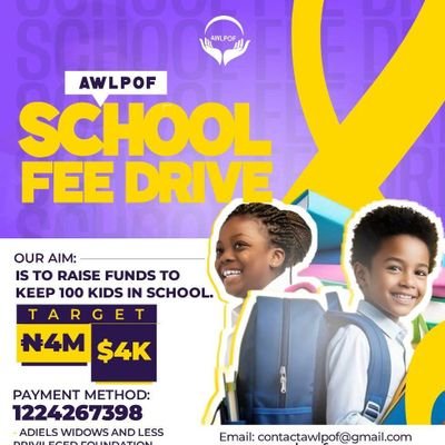 Awlpof ensures the general wellbeing of orphans, widows and Less privileged families internationally . Founded by @Ijeomachri53806