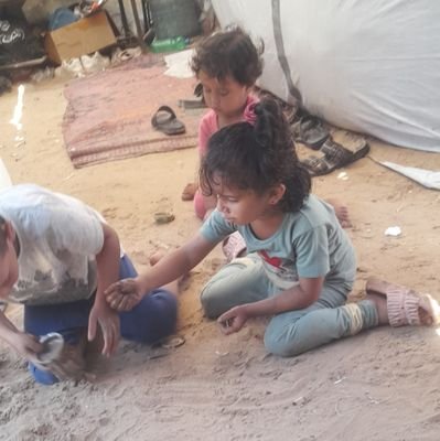 I am a Palestinian widow who lost my husband in the war on Gaza. I have three young children, the oldest of whom is five years old, who have no breadwinner.