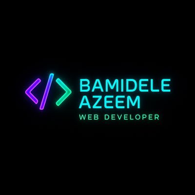 dev_abdul_azeem's profile picture. Frontend Developer | HTML, CSS, Sass, Bootstrap, Tailwind, JavaScript, React.js, Angular | Building responsive, user-friendly, scalable web apps