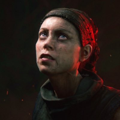 i post virtual photography by me of Hellblade • PS5 and lightroom • i'm @larsbians • i saw Heilung 15 August 2025 • Senua ❤️