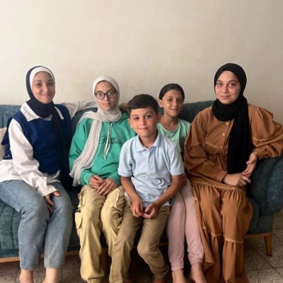 A brave & resilient family, enduring & witnessing the genocide in Gaza 🍉 🇵🇸