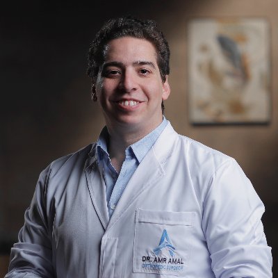 DrAmrAmal's profile picture. استشاري جراحة العظام والمفاصل
عضو هيئة التدريس بكلية الطب جامعة عين شمس.
زميل جامعة ومستشفى آخن (RWTH) بألمانيا.
محاضر و عضو بالجمعية السويسرية لكسور العظام AO.