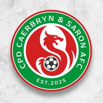 CPD Caerbryn & Saron AFC Carmarthenshire club formed in 2025 following the merger of senior club CPD Caerbryn and CPD Saron Juniors AFC.