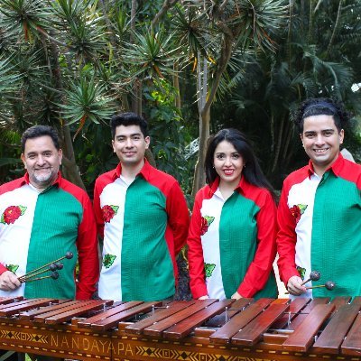 Ensamble familiar de marimba chiapaneca.
Cuarta generación con tradición marimbística de la familia Nandayapa desde 1917.
Concert | Wedding | Events