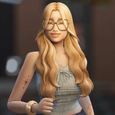 snoopywhims's profile picture. (she/her) – playing the sims or somewhere far.