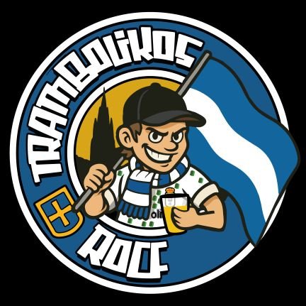 Borrachos y jartos. Grupo de animación del Real Oviedo.