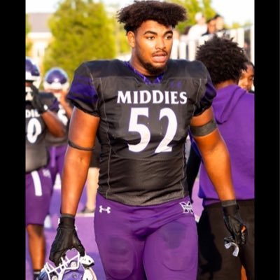 @middiesfb | HC: @CoachKRJones | #52 |6’4|257| 2027 | DE | DT |Football | 8 D1 Offers| Wrestling | Sectional Champ| IG: JaidenDavis2027| cell (937) 602-7131