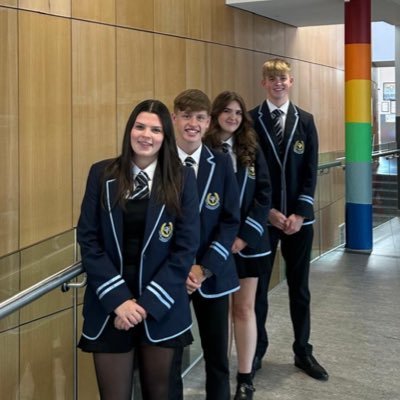 Clyde Valley High School Captains 25-26✨ Aaron Gold, Harrison Laats, Isabella Jordan, Olivia Bowden✨
