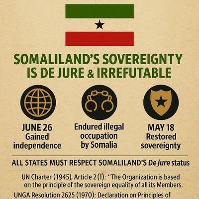 #CONCERNED CITIZEN #SOMALILAND FIRST #HOWD AND RESERVE AREA currently on a mission to destroy all the lies of the somalians