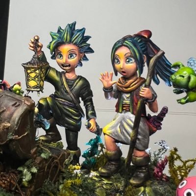 大好きなゲームに感謝を込めて、2020年から粘土フルスクラッチで世界に1つしかないファンアートを作っています。 ハイライトに作品まとめております。リビングで子供に勉強教えながら、ながら模活を楽しんでます。 賞などをうっかり頂くこともあります🏆無言フォロー大歓迎です♫ 関東近郊の展示会、お誘い待ってます