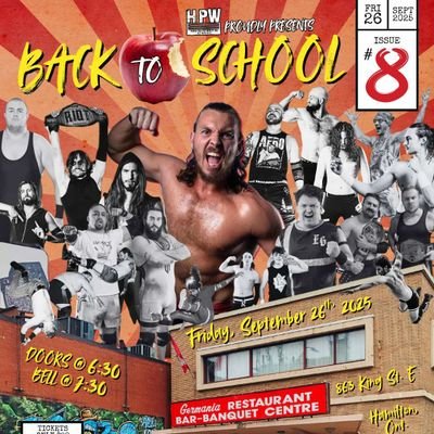 Hamilton Pro Wrestling - Home of the Hamilton Pro Wrestling Academy EST 2016 #HamOnt #ProWrestling #Academy
Email: HamiltonProWrestling@gmail.com