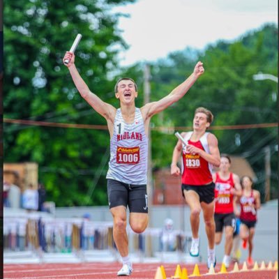 Cabell Midland ‘26- 5K-16:47, 1600m-4:43, 400m-:54, 800m-2:05, 800m split- 2:00. ‘25 AAA State Champ 4x800. All State runner. NCAA ID# 2508695664