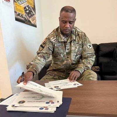 ShabazzKha53156's profile picture. Proudly served. Duty, honor, country.

“Defender of freedom. Soldier. Leader.

“Military man | Service before self | Living by honor and courage.🇺🇲🪖❤️🫡