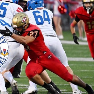 MarcosKniska's profile picture. #1 LB in WV | RB/LB | 2026 | 6 ft, 210 lbs, 38in vert | 4.7 GPA | University High School | Email: Marcos.kniska@gmail.com