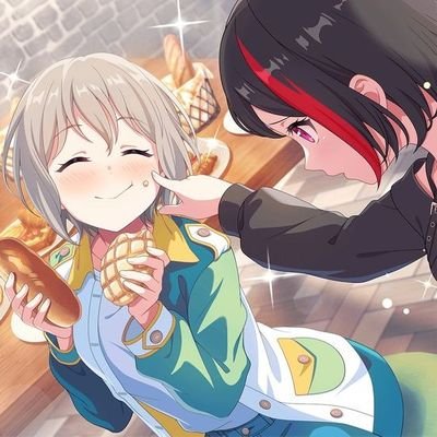 復活垢です!らんらんです!中性
雑多垢です😇
バンドリ大好き🤟
無言フォロー失礼します🤘
タメ口⭕
仲良くしてくれると嬉しいです(*^^*)
推し!
ガルパ🎸青葉モカ 美竹蘭/
プロセカ🎶鳳えむ 暁山瑞希/
ホロライブ猫又おかゆ/
VOCALOID初音ミク 重音テト 鏡音リン レン