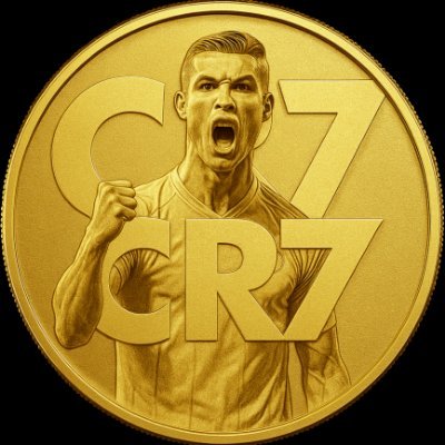 CR7xSolan's profile picture. RONALDO $CR7 - The GOAT of meme coins 👌