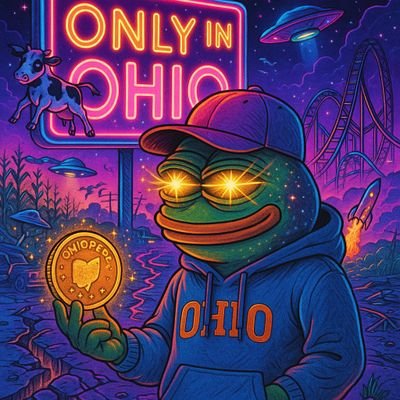 Founder of $OHIOPEPE 🐸 | Only in Ohio 🌽👽 | Turning memes into moon missions 🚀 | Meme coin of the people 💸 | WAGMI 🌕
https://t.co/F2LZCwii9l